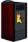 EVA CALOR - Stufa a Pellet Lory Potenza Termica 9 kW Colore Rosso