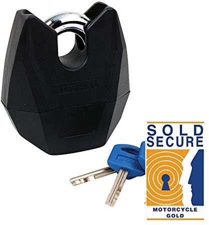 Oxford OF22 OF22-Oxford Monster XL Padlock Sold Secure Motorcycle Gold