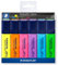 STAEDTLER 364 WP6 Textmarker Textsurfer classic, nachfüllbar, Etui mit 6 Stück, sortiert