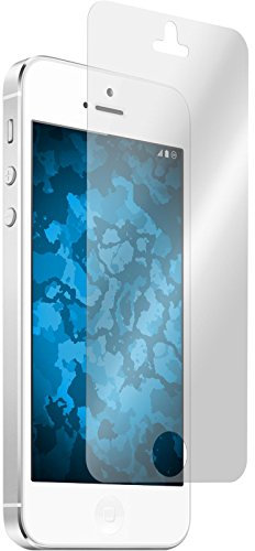 PhoneNatic 4er-Pack Displayschutzfolien klar kompatibel mit Apple iPhone 5 / 5s / SE 2016