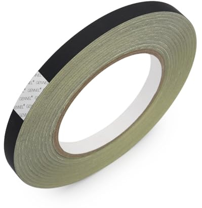 Klebeband für Laptop-Transformatoren, 10 mm x 30 m, Schwarz