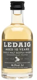 Ledaig 10 Years Old Peated Single Malt Whisky (1 x 0.05 l)