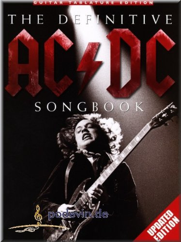 The Definitive AC/DC Songbook - Updated Edition - Gitarre Noten [Musiknoten]