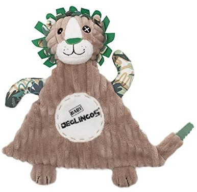 Les Déglingos 36719 Schmusetuch Baby Jelekros der Löwe