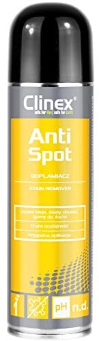 Clinex Fleckenentferner im Spray “Anti-Spot” 250 ml - Effizient Polsterreiniger - Wirksam Teppichreiniger - Stark Couch Reiniger - Textilreiniger