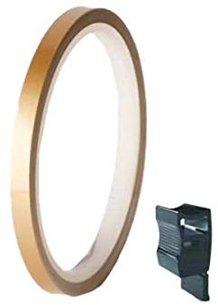 4542 - strisce nastro adesivo per cerchi ruote moto 6 metri+applicatore compatibile con universal universal COLORE ORO BRONCE