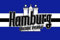 FRIP - Versand Fahne Flagge Hamburg MEINE PERLE Grösse 1,50x0,90m