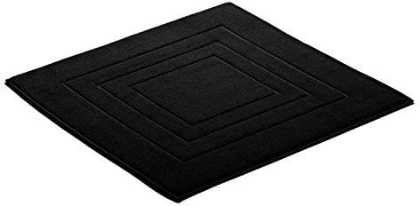 Vossen Badeteppich Feeling schwarz 60 x 60 cm