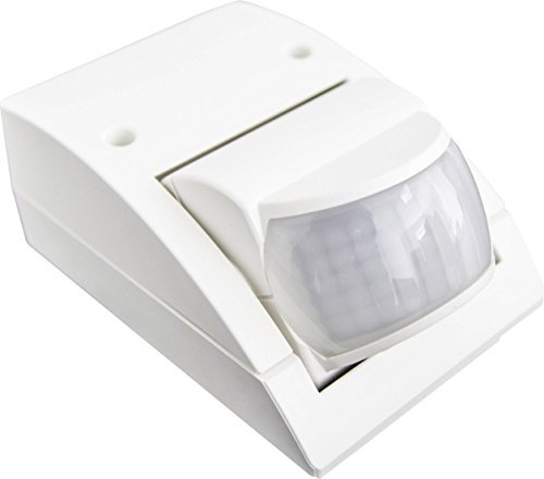 Steinel Detector de Movimiento por Infrarrojos Is 2160 Blanco, Sensor Orientable 160°, Máximo 12 m, Sensor Crepuscular, Ip54, Máximo 600 W