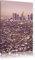 Pixxprint Biker Highway, Größe: 100x70cm, Leinwandbild, fertig gespannt, Wandbild, Dekoration, Kunstdruck, kein Poster