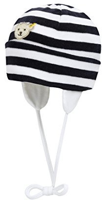 Steiff Baby-Unisex 2850 Mütze, Blau (Marine 3032), 45