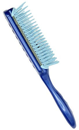 Ionen Haarbürste blau