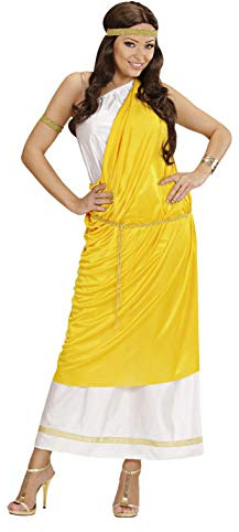 Widmann - Kostüm Römerin, Tunika mit Toga, Gürtel, Stirnband und Armband, römische Göttin, Karneval, Mottoparty