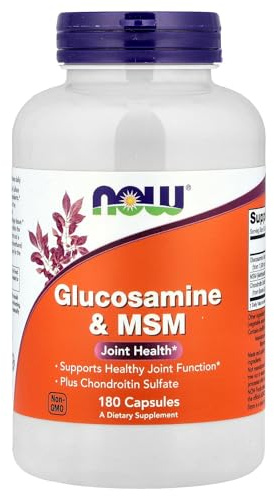 NOW Foods Glucosamine & MSM - 180 vcaps