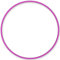 NiroSport Hula Hoop Reifen Aluminium Gymnastikreifen Fitnessreifen, 90 cm (Rosa)
