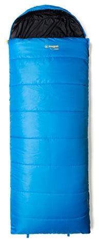 Snugpak 98110 Basecamp Navigator SQ Sapphire Blue LH Zip, saphirblau, Left Side