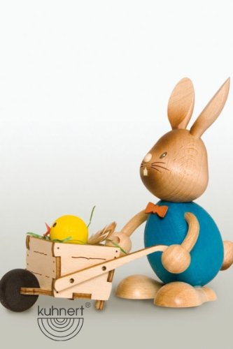 Stupsi Hase mit Schubkarre