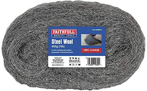 Faithfull - Stahlwolle 450G 4 Sehr Grob - FAIASW14