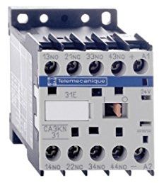 Schneider Electric, TeSys K control relay - 2 NO + 2 NC - <= 690 V - 24 V DC standard coil, CA3KN22BD