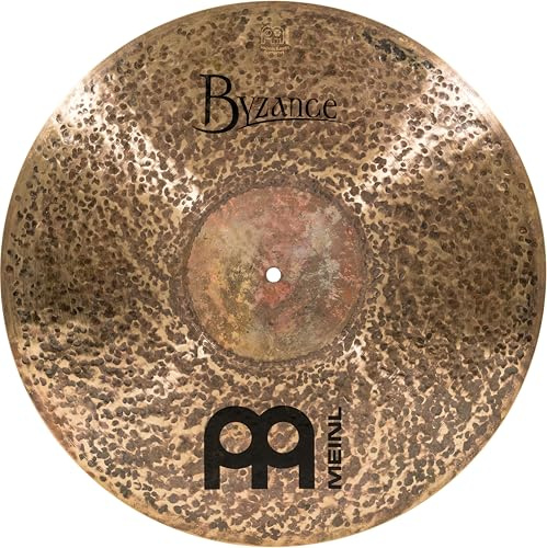 Meinl Cymbals Byzance 20 Dark Raw Bell Ride — MADE IN TURKEY — Hand Hammered B20 Bronze, 2-YEAR WARRANTY, B20RBR