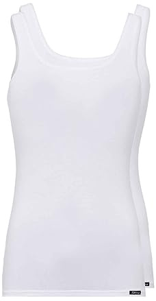 Skiny Damen Cotton Advantage 081147 Unterhemd (2er Pack)