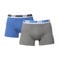 Puma Herren Boxershorts Basic 2er Pack, blue / grey, S, 521015001