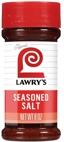 Lawry’s Seasoned Salt, No MSG Added, Kosher Certified, Staple, Versatile, All-Purpose Seasoning to Shake on Beef, Pork, or Poultry, 8 oz