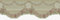 Brewster Mirage 974B60944 Vintage Legacy III Floral Swag Wall Border, 6.5-Inch by 180-Inch, Gold