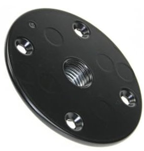 Adam Hall ah Accessories SM720 - Einbauflansch mit M20 Gewinde