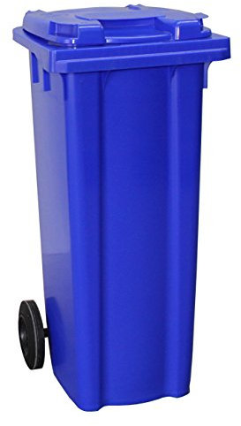 Yellowshield 140 Litre Wheelie Bin - BLUE