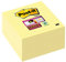 Post-it Super Sticky Large Notes, Lined, Canary Yellow, Pack of 6 Pads, 101 mm x 101 mm, 90 Sheets per Pad - Extra Sticky Notes for Walls, Monitors and Fridge