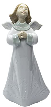 LLADRÓ Engel-Figur Das Gebet. Engel. Porzellan.