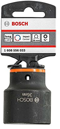 Bosch Accessories Pro Steckschlüsseleinsatz mit 3/4-Innenvierkantaufnahme für Sechskantschrauben (Schlüsselweite: 36 mm), Grau