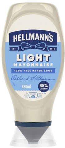 Hellmann's Light Squeezy Mayonnaise 430ml