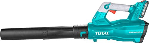 TOTAL - Soplador de Hojas Eléctrico - A Batería P20S de 20 V - Velocidad Máxima de 42 m/s - Herramienta para Jardinería - Portátil - Motor Brushless - No Incluye baterías ni Cargador.