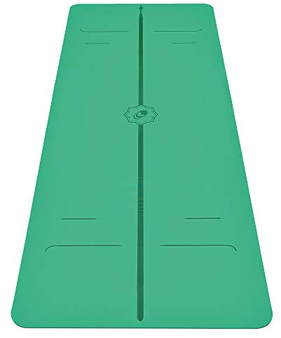 Liforme Evolve Yogamatte – Die weltweit beste umweltfreundliche, rutschfeste Yogamatte mit dem einzigartigen Original-Ausrichtungsmarkierungssystem – Matte aus Naturkautschuk