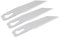 STANLEY 0-11-221 Lame de scalpel droite 5901 Carte 3 Lames