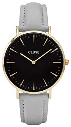 Cluse Damen Armbanduhr Analog Quarz Leder CL18411