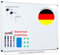 Dynamic-Wave Premium Whiteboard - 240 x 120 - Magnetwand & Schreib- und Zeichentafel - Vielseitige Magnettafel, Notiztafel für Büro, Schule & Zuhause