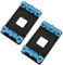 sourcing map AM2 AM2+ AM3 AM3+ FM1 socket Plastic AMD CPU Fan Bracket Base 2pcs Blue