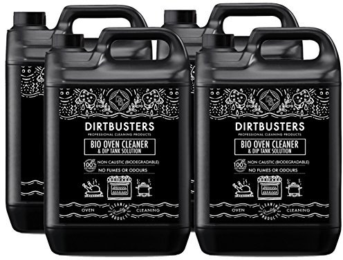 Dirtbusters Bio Oven Cleaner and dip Tank Solution Concentrate 4 X 5 litres Safe and bio degradable