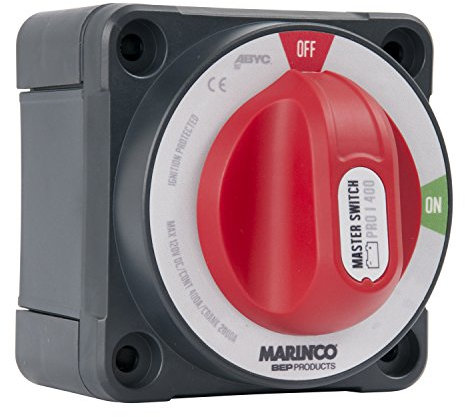 BEP Marine Other BEP Battery Switch PRO Installer ON/Off 48V MAX. 400A Continuous DBE-023, Multicolor, One Size