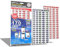 Steellabels Mechanics Master Set 180 Piece Chrome Foil Socket Labels for 1/4, 3/8, 1/2 Drives, Torx, Jumbo's and Extra Sizes