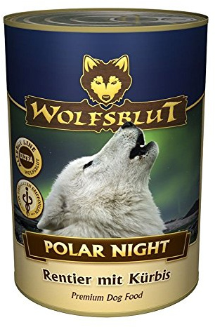 Wolfsblut | Polar Night | 6 x 395 g | Rentier | Nassfutter | Hundefutter | Getreidefrei