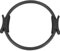GORILLA SPORTS® Pilates Ring - Doppelgriff, mit rutschfesten Griffen, Durchmesser 39 cm, Schwarz - Pilates Circle, Yoga Fitness Ring, Widerstandsring, zur Stärkung der Inneren & Äußeren Oberschenkel