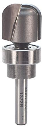 Whiteside Router Bits 1372B Bowl and Tray Bit - 1/4-Inch Radius, 3/4-Inch Cutting Diameter, 5/8-Inch Cutting Length, and 1/4-Inch Shank