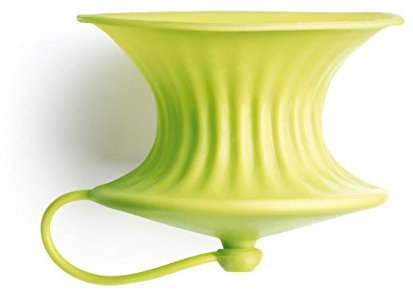 Lékué - Exprimidor y conservador de limones, silicona, 2 unidades, color verde
