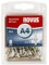Novus Rivets Aveugles en Aluminium 8 mm, 30 Rivets, 4 mm, Longueur de Serrage 3,5-5 mm, pour Métal non Ferreux, Plastique et Cuir