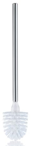 kela Klobürste mit Edelstahlgriff 42,5 cm, Toilettenbürste, LA BROSSE ORIGINAL, Edelstahl matt, weiß