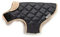 Danish Designs Hundemantel/Hundemantel, wasserabweisend, Thermofutter, Rautenmuster, 50 cm, Marineblau